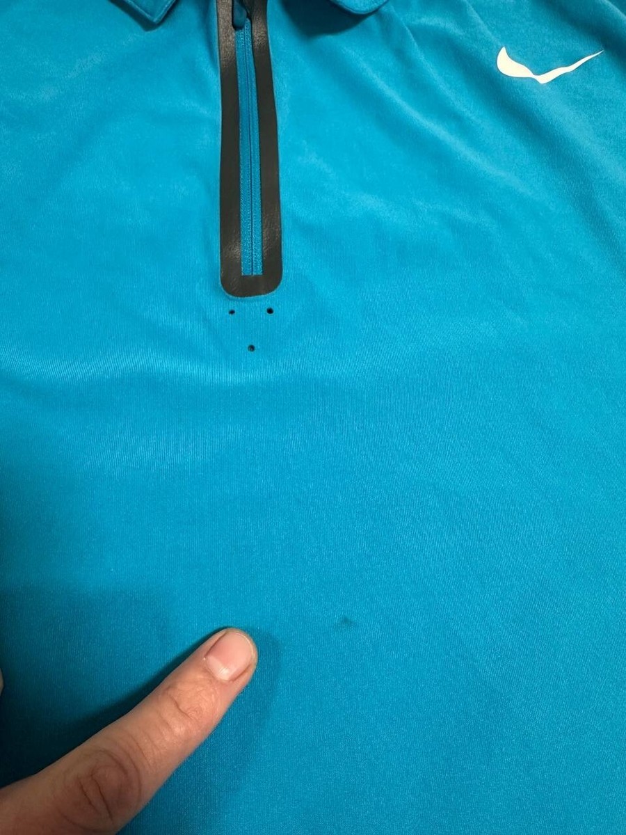 NIKE RF T-SHIRT US SIZE 『M』 BLUE フェデラー Nike Roger Federer RF Men's Tennis T-Shirt Big Logo | eBay