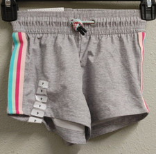 NWT Grey Rainbow Member's Mark Girls Active Shorts Size 4