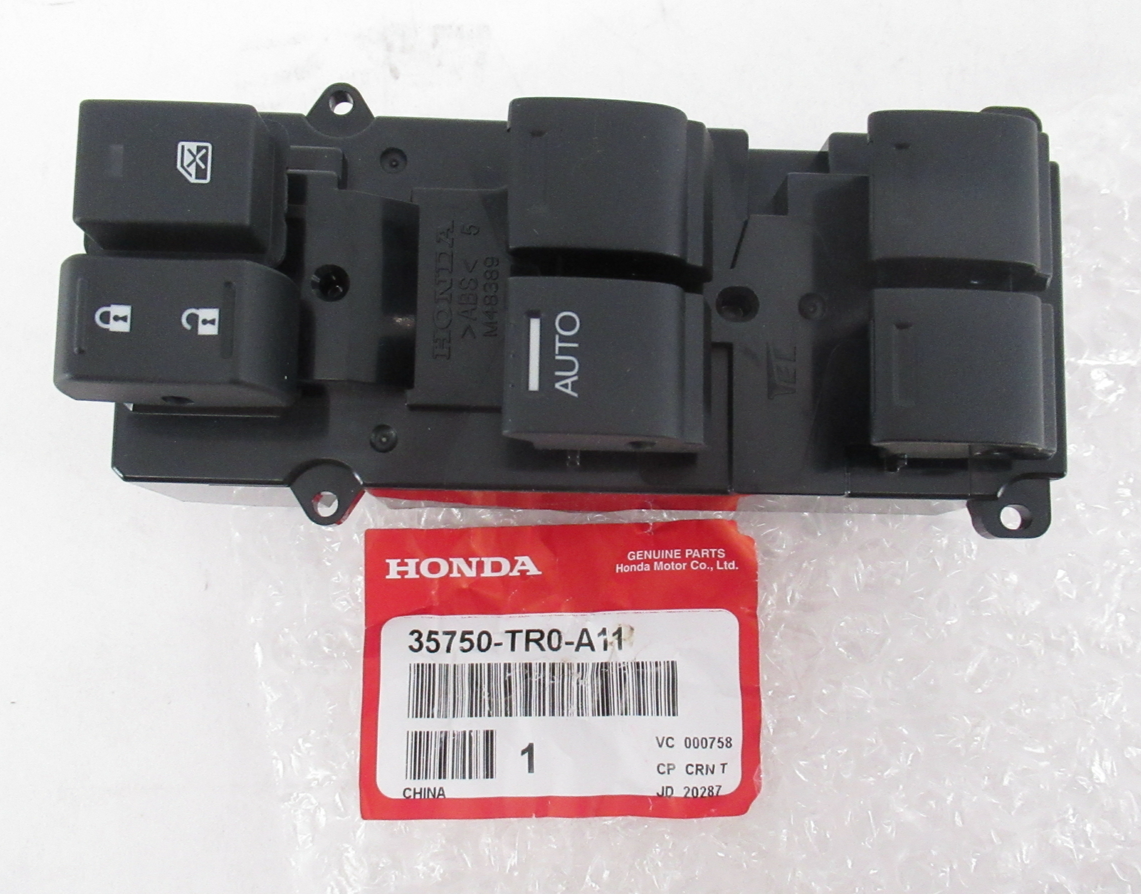 Front Left Master Power Window Switch 35750-SNA-A13 For 2006-11