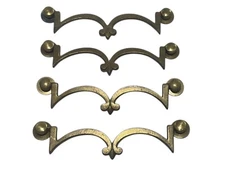 Keeler Brass MCM French Provincial K13490 5-5/8" Bail Pull Handles Lot of 4