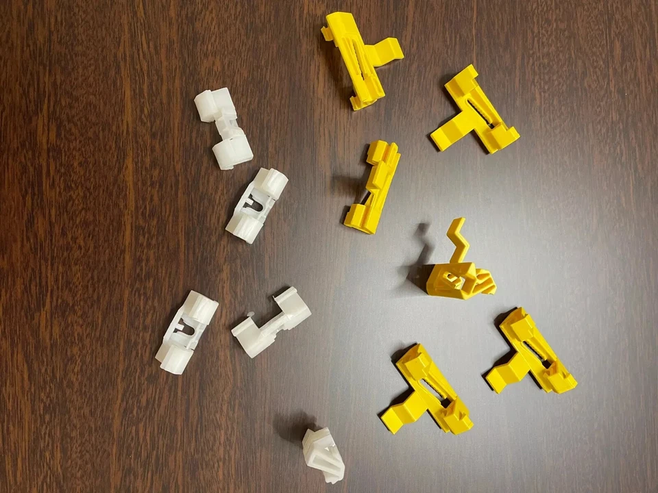 Clip de moldura lateral del parabrisas 30678009 6 piezas y 9091987 5 piezas para Volvo S60 V70 XC70 Foto 2 de 4