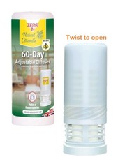 Zero in 60 Day Citronella Diffusers Fly Insect Killer Repellent Dispenser Indoor