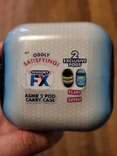 SENSORY FX ASMR 2 Pod Carry Case Oddly Satisfying! New Factory Sealed Fidget Toy