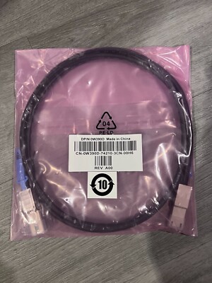 New Dell Mini SAS Cable DP/N 0W390D 2m  SAS SFF-8088 to SFF-8088 Cable