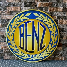 Vintage Mercedes-benz Sign Old 1909 Mercedes Emblem 19.7 50cm Vintage Mercedes-benz Sign Old 1909 Mercedes Emblem 19.7 50cm