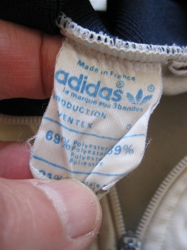 Veste Adidas First crème Made in France Ventex 80'S Vintage Jacket - 186 / XL - Picture 6 of 12
