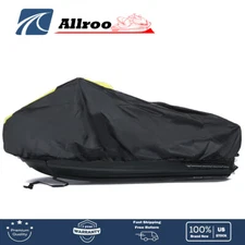 600D Heavy Duty Polyester PWC Trailerable Jet Ski Cover Waterproof Marine Grade