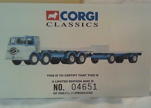 Corgi Classics van 30305 &ERF 8 wheel 11301 also Hampshire Police 08004 - Picture 11 of 12