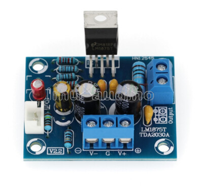 DIY 20W HIFI LM1875TMono Channel Stereo Audio Amplifier Board Module Kit
