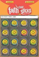 Sticker-Smile 6 Sheets Faith That Sticks