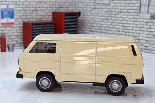 VW T3 Transporter Van - Cream 1:43 Scale Van Model - Picture 5 of 7