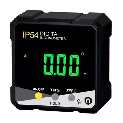 Magnetic Digital Inclinometer Protractor Level Box Gauge Angle Finder Waterproof