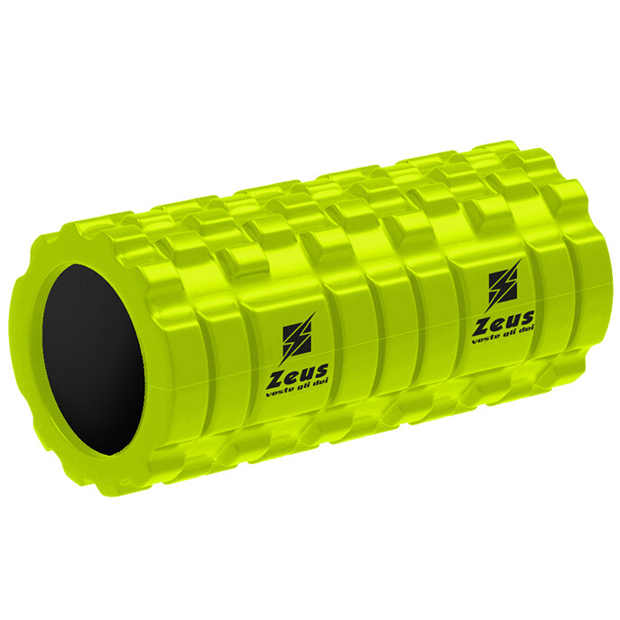 Пенный ролик Zeus для фитнеса EVA Foam Roll Fascia Roll Массажер для фасции Желтый Новый 4490₽