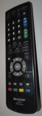 SHARP Fernbedienung LCDTV GA591WJSA funktionsfähig Remote Control IR von LCD 32