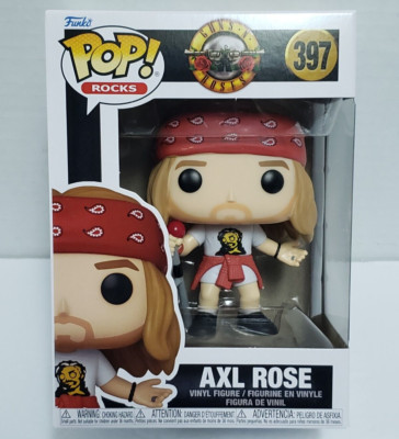 AXL ROSE - Guns N' Roses Funko POP! Rocks #397 Collectible Vinyl
