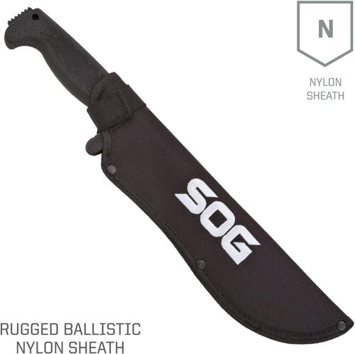 SOG Machete with Sheath - SOGFari Survival Machete and Camping Machete MC04-N - Picture 3 of 6