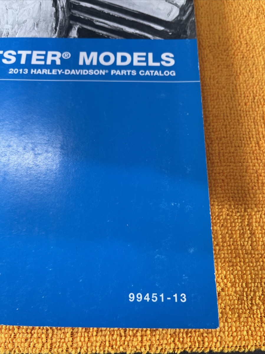 ④バックとパンフ 2013 HARLEY-DAVIDSON SPORTSTER MODELS PARTS CATALOG # 99451-13 | eBay