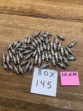 Lot Of 59. RCA Male Plug to F Female Coax Jack Adapter Connector Cable