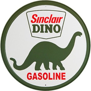 Sinclair Dino Gasoline Embroidered Mens Polo XS-6XL, LT-4XLT Opaline H-C New