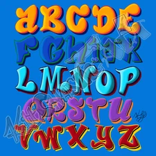 Topsy Turvy - Procreate Digital File