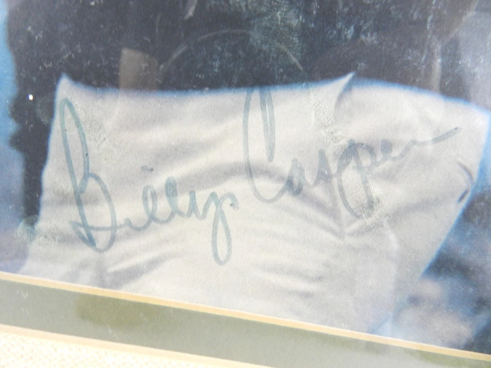 Expositor de cubierta ilustrado deportivo 11x14 Golf Masters firmado por Billy Casper Foto 4 de 4