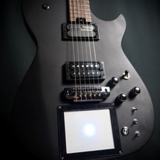 Cort Manson Mbm-1 Matte Black W/sustainiac And Kaoss Pad 