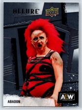 2022 Upper Deck Allure AEW Abadon #85