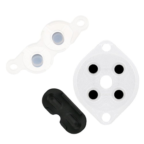 3Pcs Rubber Button Replacement Parts For NES Conductive Pad Controller Gamepad - Picture 10 of 12