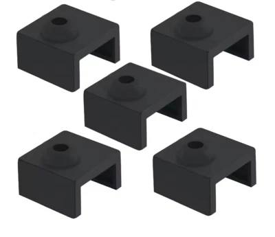 CREALITY 3D 5x Calcetín de silicona para impresora para MK7 MK8 MK10 CR-10 CR10S PRO Ender-3 etc.