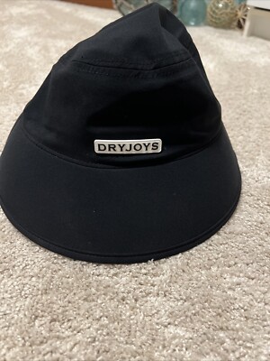 FootJoy DryJoys Waterproof Bucket Golf Hat Small/medium Black | eBay