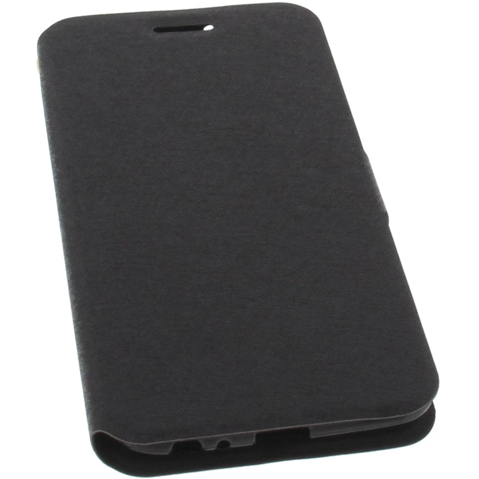 Custodia Book-Style Per LG X Power 2, Protezione Per Telefono, Nero - Immagine 2 di 4