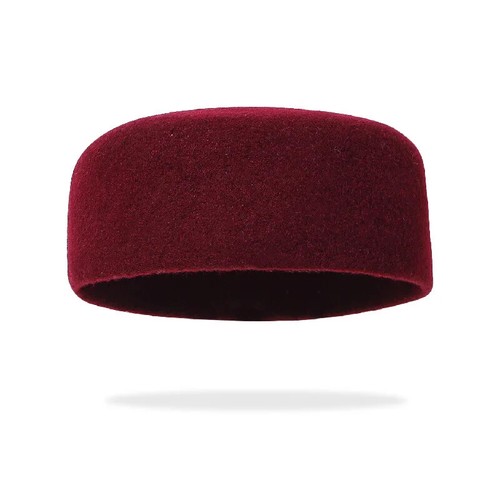 Muslimische Mützen für Herren Gebetsmütze Einfarbig Wolle Araber Mützen Kleidung Accessoires - Bild 13 von 13