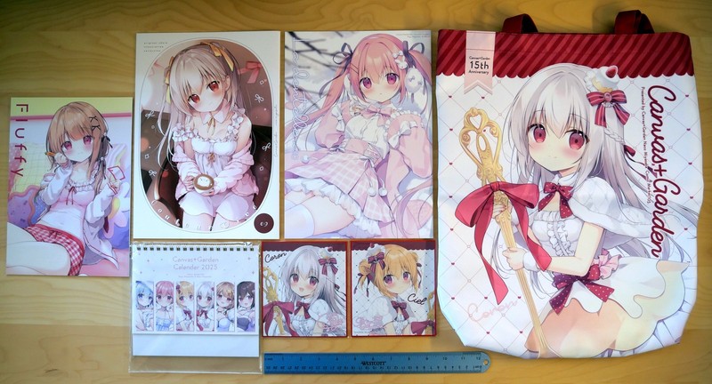 Japan Comiket C105 2025 Canvas+Garden Naco Miyu 15th Anniversary Doujinshi Set