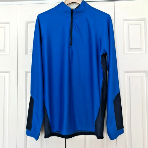 Under armour Blau auf Blau 1/3 Zip Pullover Langarm M Neu Polyester - Bild 1 von 3