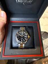 TAG Heuer Formula 1 WAZ1121 Quartz Two-Tone 41mm Black Dial Date