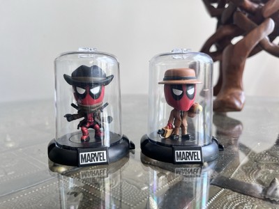 Marvel Deadpool Domes Series Set of 2