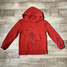 Under Armour Youth Small Cotton Hoodie Red