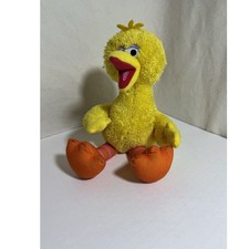 Sesame Street Big Bird Plush Kohl's Cares Yellow Stuffed Animal Toy Soft Doll