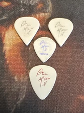 Bill Hudson Stage Used TSO Trans-Siberian Orchestra Picks Plectrums (Savatage)