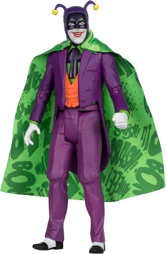 McFarlane Toys - DC Retro Batmobile & The Joker (Batman 66') 2 pezzi, oro... - Foto 6 di 15