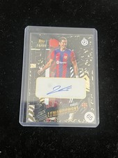 Robert Lewandowski 2023 Topps Gold X Whip UEFA UCL Base Auto Black /99