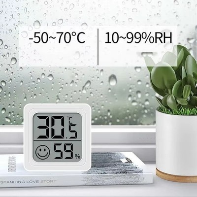 Universal Digital LCD Thermometer Hygrometer Sensor Luftfeuchtigkeit Messgerät Raum Innen
