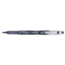 Pilot P-700 Rollerball Stick Gel Pen, Black Ink, Fine Point, Each - PIL38610