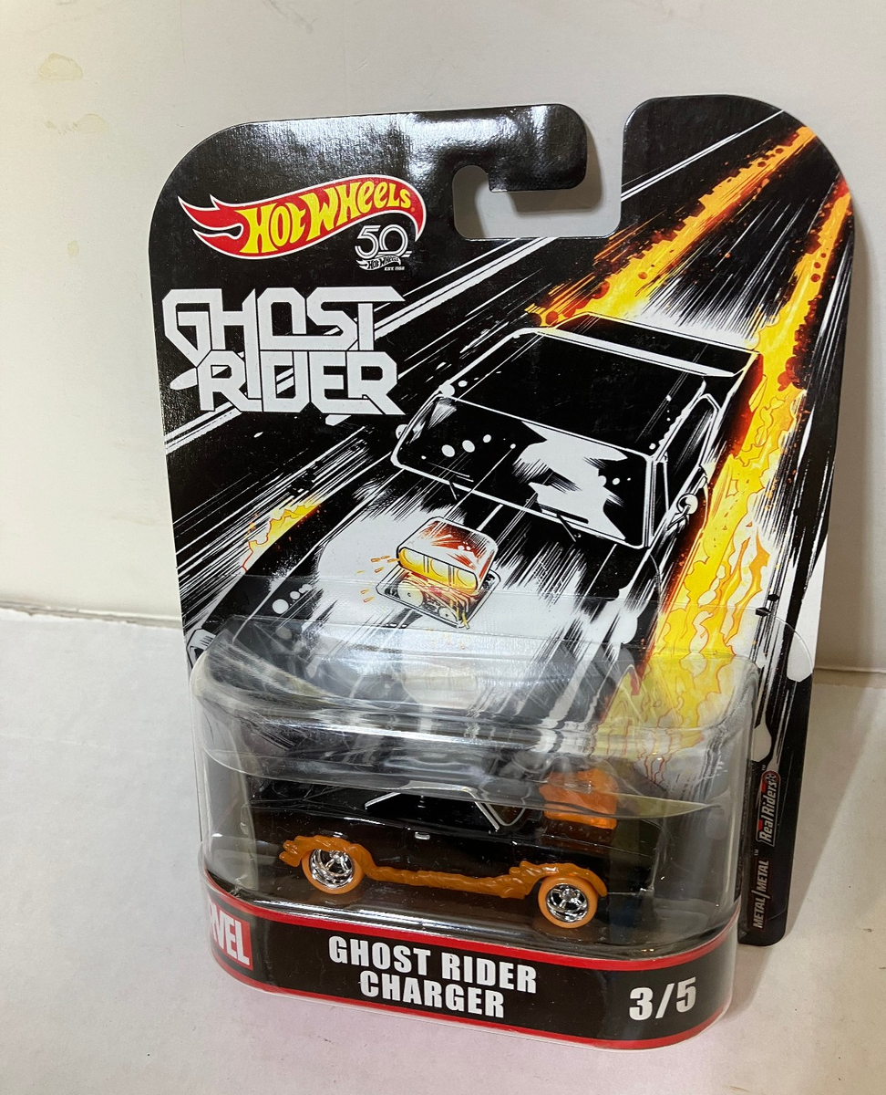 Hot Wheels Ghost Rider Charger FLD30 – 1:64 Scale Entertainment Series – Collector Car For Adults - View #3