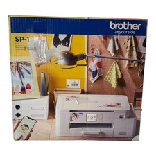 Brother SP-1 Sublimation Printer, Inks, Paper, Blanks, Tape Starter Bundle