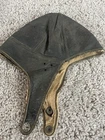 World War 2 Military Pilot Leather Skull Cap Flying Cadet Army Air Corps - AAC