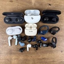 Lot of 21 Earbuds - Beats Samsung Jaybird JLab Tozo Etc.. - Untested For Parts