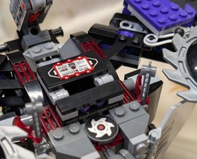 LEGO NINJAGO: Nindroid Mech Dragon (70725) Complete and Assembled with Manuals