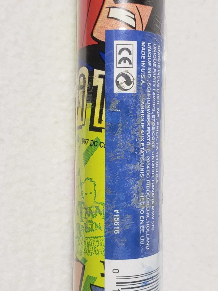 Batman The Animated Series Robin Joker Batgirl Wrapping Paper Gift Wrap 1997 DC - Image 4 of 4