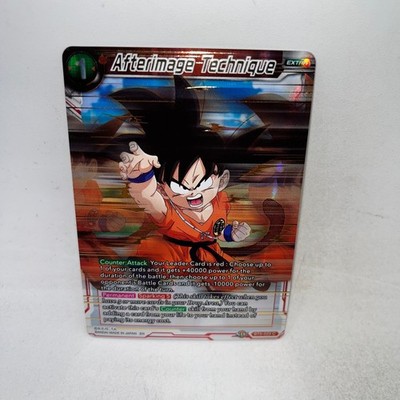 Afterimage Technique Gold Stamped BT5-023 Mythic Booster Dragon Ball Super Foil
